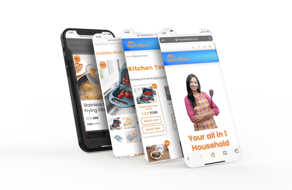 HouseLane24 - Mobile ecommerce